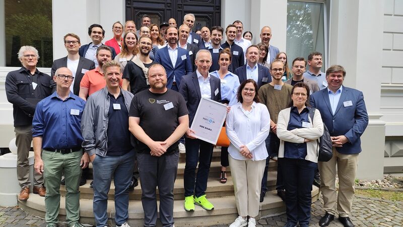 Die Wuppertaler Digital Technology Community beim ersten MindsOn-Treffen.