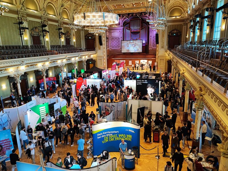 Ausbildungsbörse in der Stadthalle
