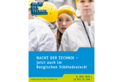 Flyer zur Bergische Nacht der Technik 2026