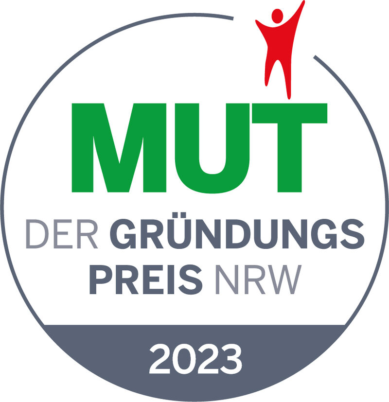 Logo des Gründungspreises NRW 2023