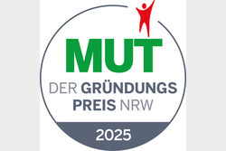 Logo des Gründungspreises NRW