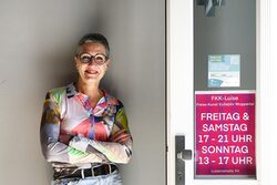 Die Initiatorin des Freien Kunst Kollektivs