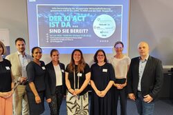 Speaker und Orga-Team der KI-Act Veranstaltung.