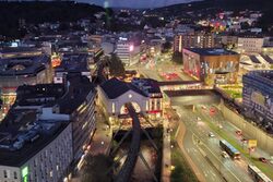 Döppersberg bei Nacht