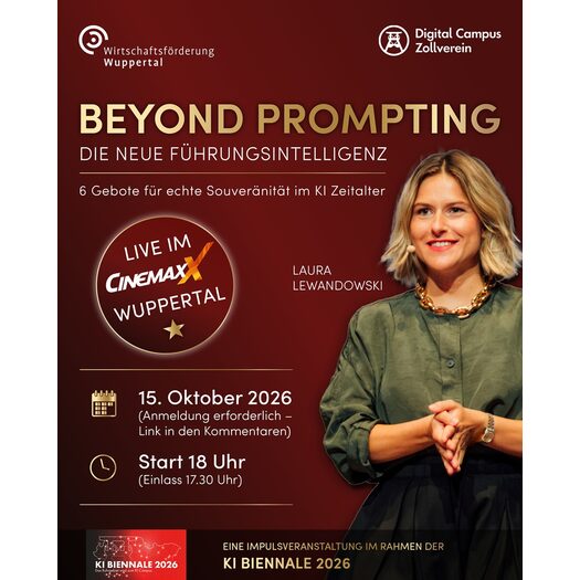 Flyer zur Minds On mit Laura Lewandowski